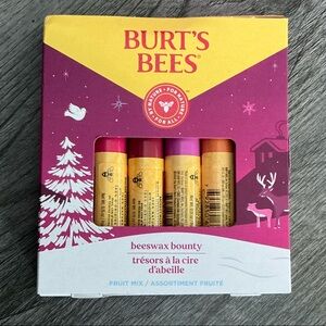 Holiday Beeswax Bounty Fruit Lip Balm Gift Set